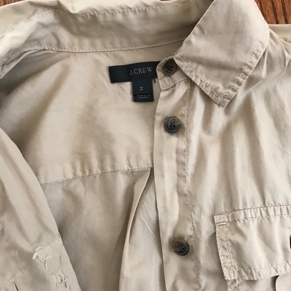 J.Crew Khaki Shirt - Picture 4 of 5